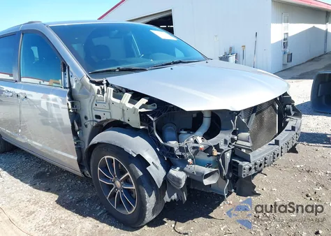 2018 Dodge Grand Caravan Gt из США, поврежденный, VIN 2C4RDGEG3JR340101